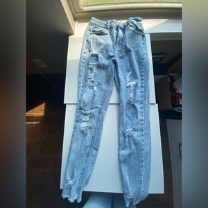 Boyfriend jeans, size 1
